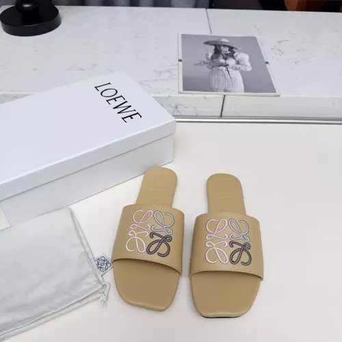 Replica LOEWE Slippers For Women #1388330 $82.00 USD for Wholesale