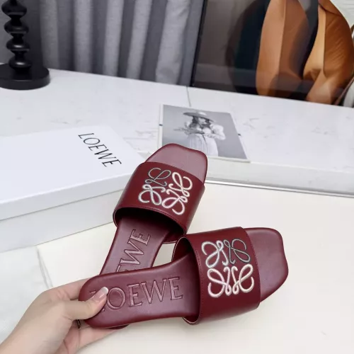 Replica LOEWE Slippers For Women #1388332 $82.00 USD for Wholesale