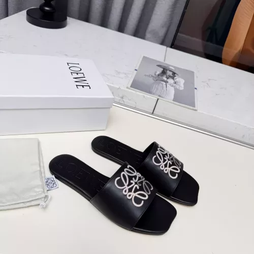 Replica LOEWE Slippers For Women #1388334 $82.00 USD for Wholesale