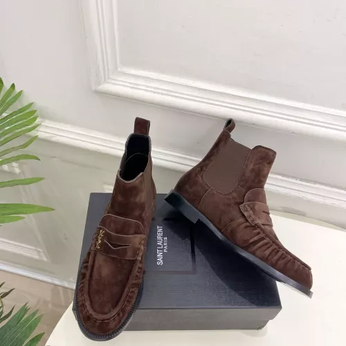 Replica Yves Saint Laurent YSL Boots For Women #1388347 $140.00 USD for Wholesale