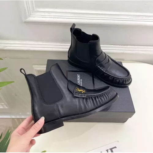 Yves Saint Laurent YSL Boots For Women #1388349 $140.00 USD, Wholesale Replica Yves Saint Laurent YSL Boots