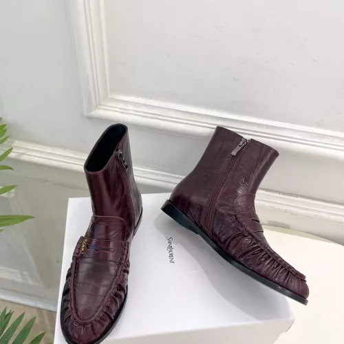 Replica Yves Saint Laurent YSL Boots For Women #1388353 $158.00 USD for Wholesale