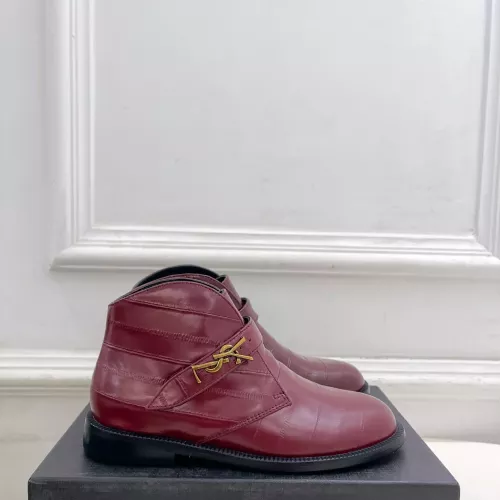 Replica Yves Saint Laurent YSL Boots For Women #1388355 $140.00 USD for Wholesale