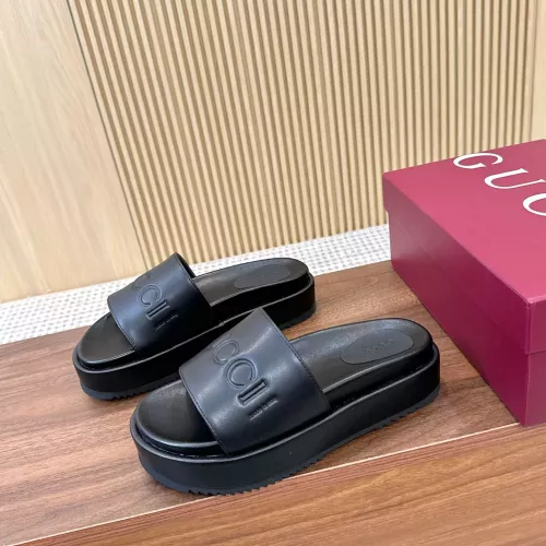 Replica Gucci Slippers For Women #1388385 $85.00 USD for Wholesale
