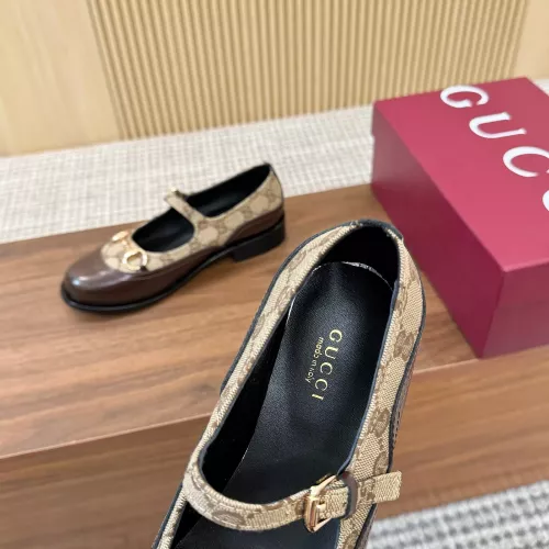 Replica Gucci Oxfords Shoes For Women #1388389 $108.00 USD for Wholesale
