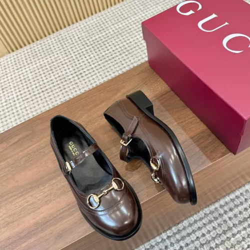 Replica Gucci Oxfords Shoes For Women #1388391 $108.00 USD for Wholesale