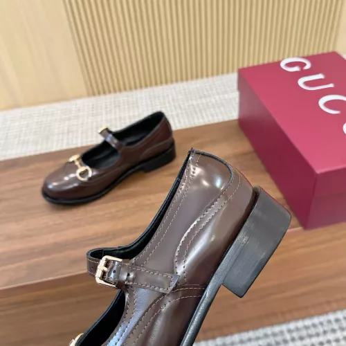 Replica Gucci Oxfords Shoes For Women #1388391 $108.00 USD for Wholesale