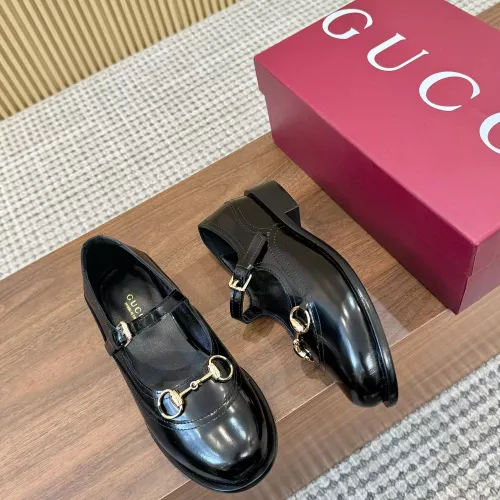 Replica Gucci Oxfords Shoes For Women #1388392 $108.00 USD for Wholesale