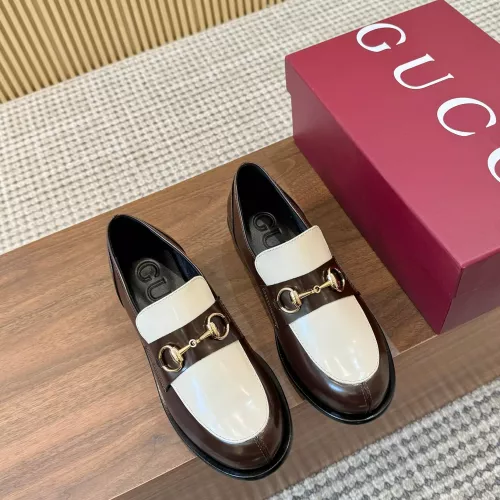 Replica Gucci Oxfords Shoes For Women #1388393 $108.00 USD for Wholesale