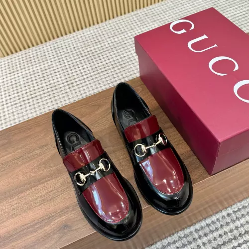 Replica Gucci Oxfords Shoes For Women #1388395 $108.00 USD for Wholesale