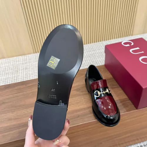 Replica Gucci Oxfords Shoes For Women #1388395 $108.00 USD for Wholesale