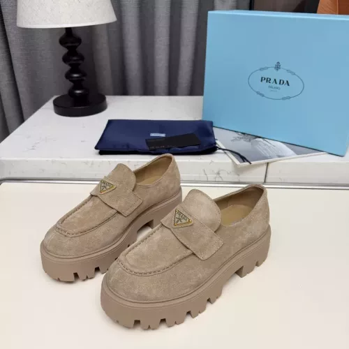Replica Prada Loafers For Women #1388396 $100.00 USD for Wholesale