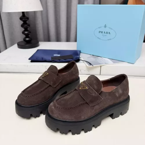 Replica Prada Loafers For Women #1388397 $100.00 USD for Wholesale