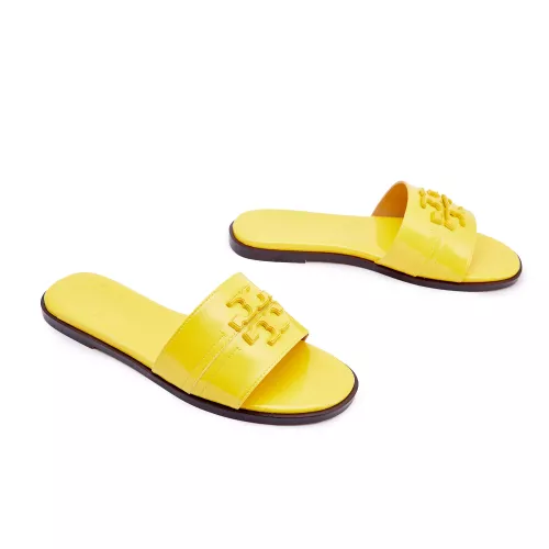 Replica Tory Burch TB Slippers For Women #1388444 $85.00 USD for Wholesale