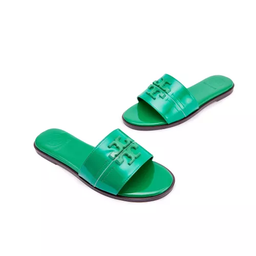 Tory Burch TB Slippers For Women #1388445 $85.00 USD, Wholesale Replica Tory Burch TB Slippers