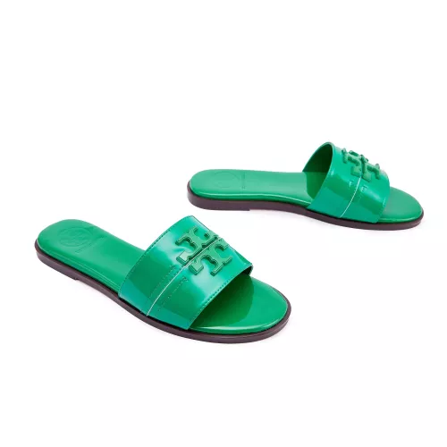 Replica Tory Burch TB Slippers For Women #1388445 $85.00 USD for Wholesale