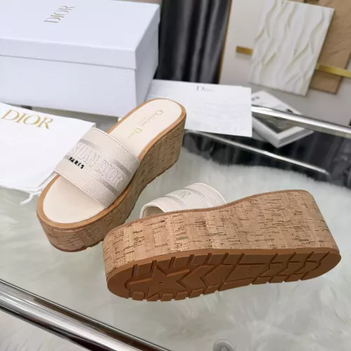 Replica Christian Dior Slippers For Women #1388457 $85.00 USD for Wholesale
