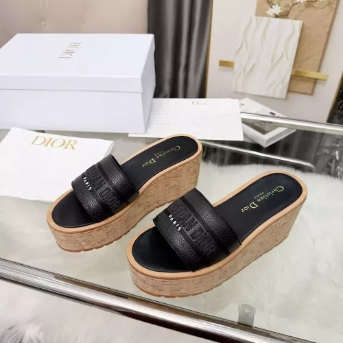 Replica Christian Dior Slippers For Women #1388460 $85.00 USD for Wholesale