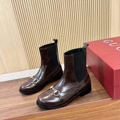 Replica Gucci Boots For Women #1388465 $122.00 USD for Wholesale