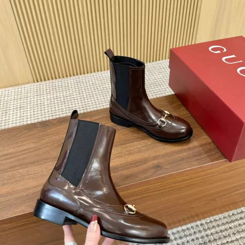 Replica Gucci Boots For Women #1388465 $122.00 USD for Wholesale