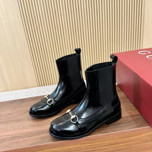 Replica Gucci Boots For Women #1388466 $122.00 USD for Wholesale