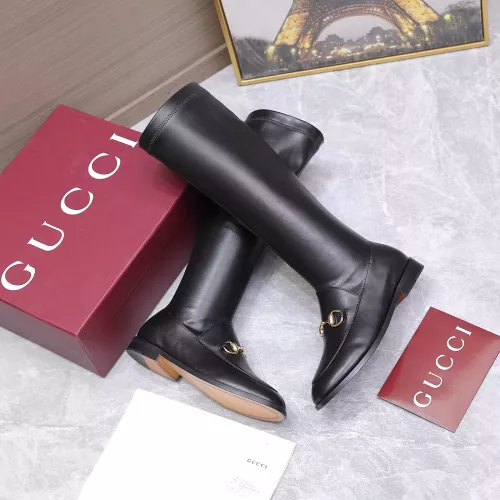 Replica Gucci Boots For Women #1388472 $135.00 USD for Wholesale