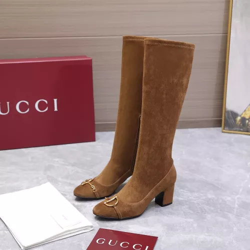 Replica Gucci Boots For Women #1388473 $162.00 USD for Wholesale