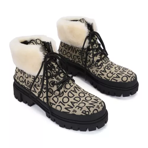 Dolce &amp; Gabbana D&amp;G Boots For Women #1388479 $132.00 USD, Wholesale Replica Dolce &amp; Gabbana D&amp;G Boots