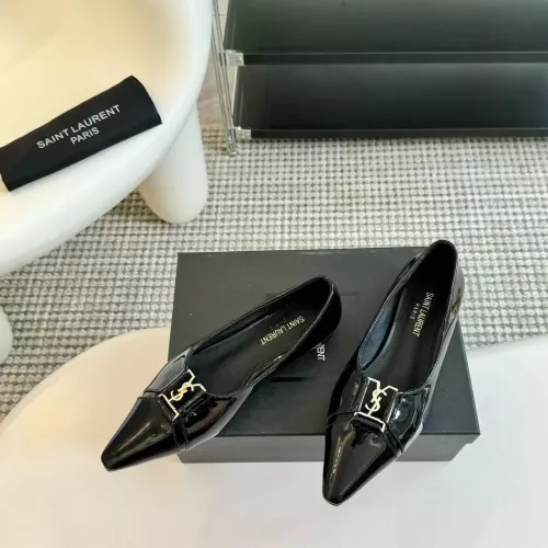 Yves Saint Laurent YSL Flat Shoes For Women #1388547 $108.00 USD, Wholesale Replica Yves Saint Laurent YSL Flat Shoes