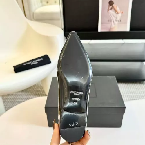 Replica Yves Saint Laurent YSL Flat Shoes For Women #1388547 $108.00 USD for Wholesale