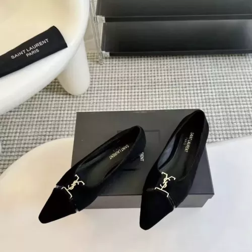 Yves Saint Laurent YSL Flat Shoes For Women #1388550 $108.00 USD, Wholesale Replica Yves Saint Laurent YSL Flat Shoes