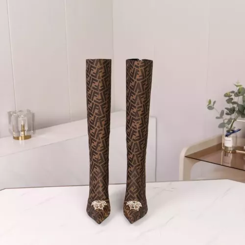 Replica Versace Boots For Women #1388583 $112.00 USD for Wholesale