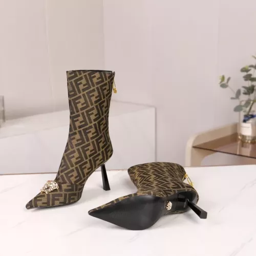 Replica Versace Boots For Women #1388585 $112.00 USD for Wholesale