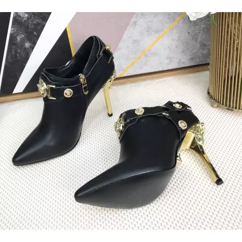 Replica Versace Boots For Women #1388589 $92.00 USD for Wholesale