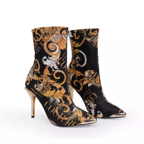 Versace Boots For Women #1388591 $92.00 USD, Wholesale Replica Versace Boots