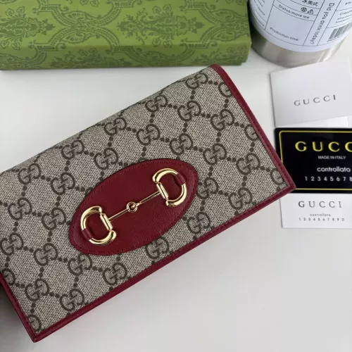 Replica Gucci Wallets For Women #1388685 $52.00 USD for Wholesale