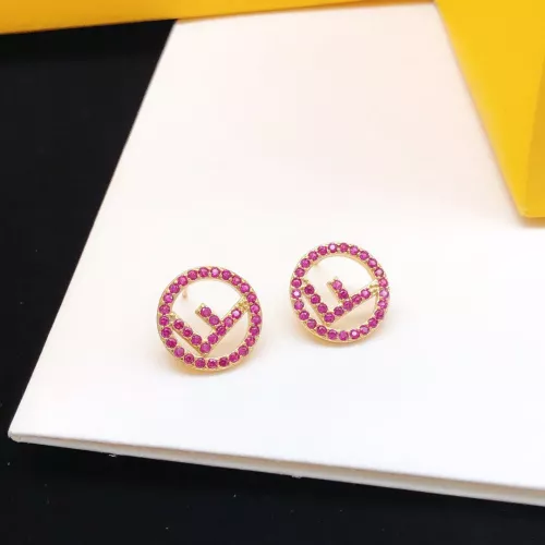 Fendi Earrings For Women #1388708 $27.00 USD, Wholesale Replica Fendi Earrings