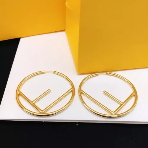 Fendi Earrings For Women #1388715 $32.00 USD, Wholesale Replica Fendi Earrings