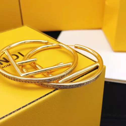 Replica Fendi Earrings For Women #1388716 $32.00 USD for Wholesale