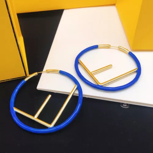 Replica Fendi Earrings For Women #1388718 $32.00 USD for Wholesale