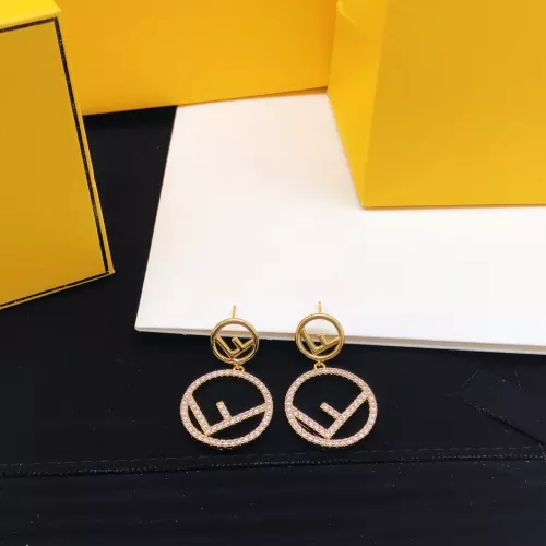 Replica Fendi Earrings For Women #1388732 $32.00 USD for Wholesale