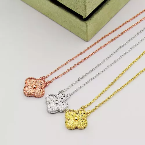 Replica Van Cleef & Arpels Necklaces For Women #1389211 $25.00 USD for Wholesale