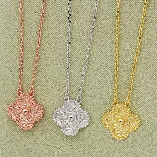 Replica Van Cleef & Arpels Necklaces For Women #1389212 $25.00 USD for Wholesale