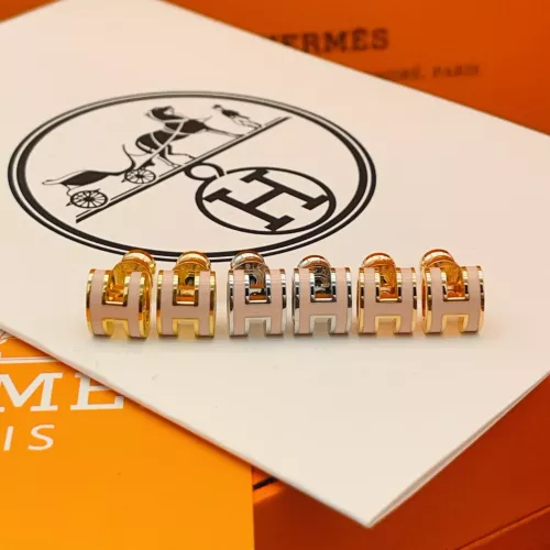 Replica Hermes Earrings For Women #1389226 $34.00 USD for Wholesale