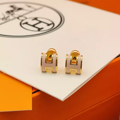 Replica Hermes Earrings For Women #1389228 $34.00 USD for Wholesale