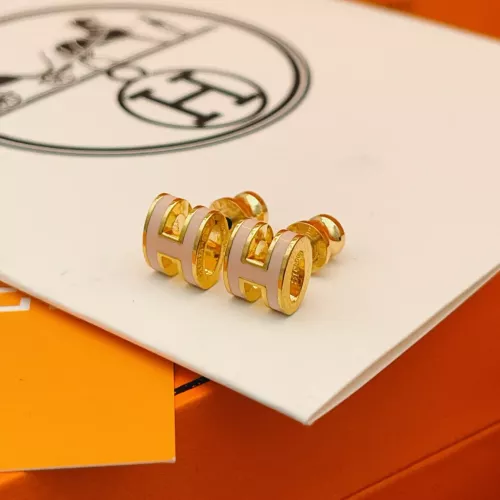 Replica Hermes Earrings For Women #1389228 $34.00 USD for Wholesale