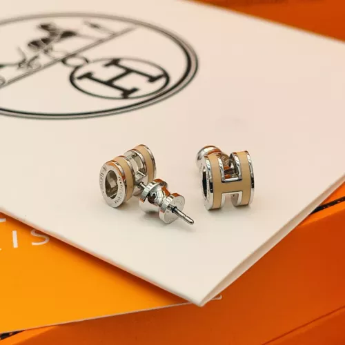 Replica Hermes Earrings For Women #1389229 $34.00 USD for Wholesale