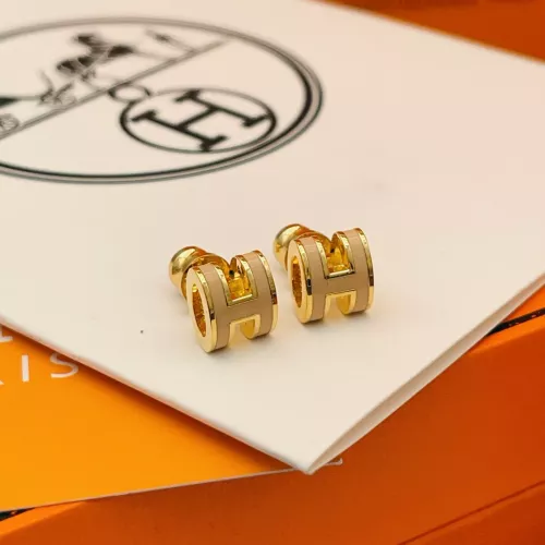 Replica Hermes Earrings For Women #1389231 $34.00 USD for Wholesale