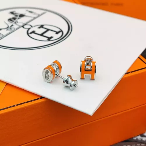 Replica Hermes Earrings For Women #1389232 $34.00 USD for Wholesale