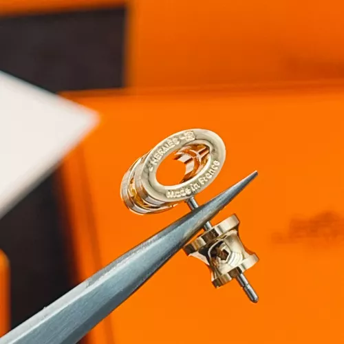 Replica Hermes Earrings For Women #1389233 $34.00 USD for Wholesale